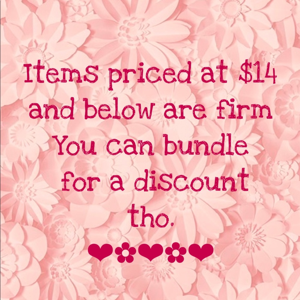 Please be respectful with your offers.